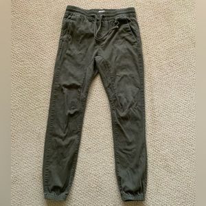 PACSUN Olive Joggers (SMALL)